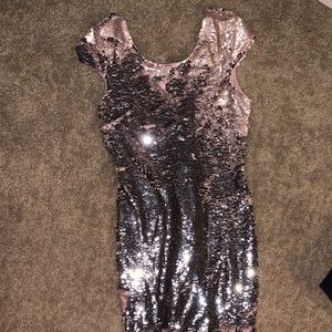 MINI SEQUIN DRESS